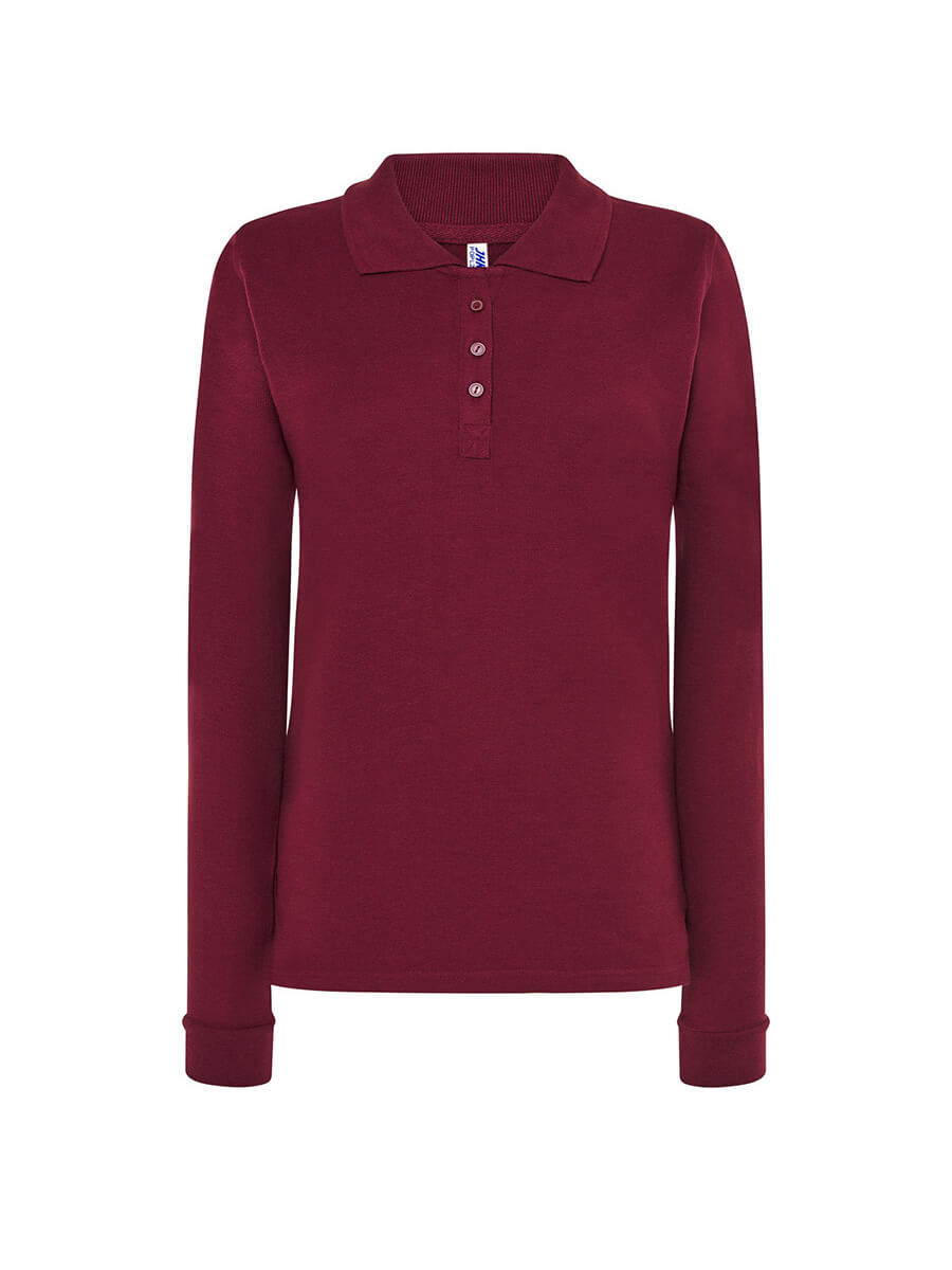 POPL200LS - POLO DONNA MANICA LUNGA REGULAR