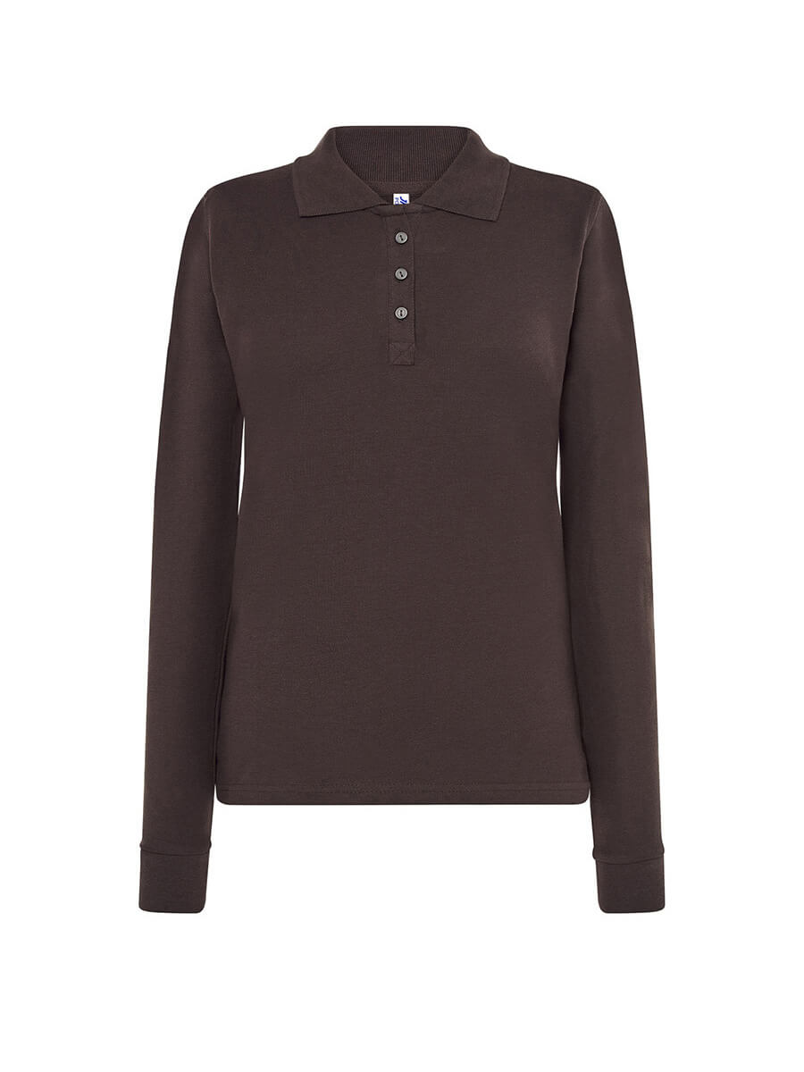 POPL200LS - POLO DONNA MANICA LUNGA REGULAR