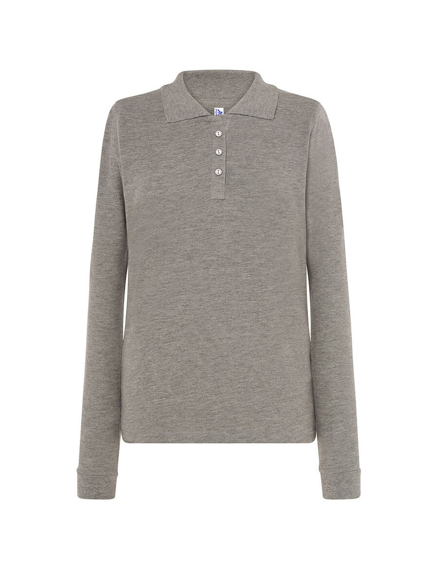 POPL200LS - POLO DONNA MANICA LUNGA REGULAR