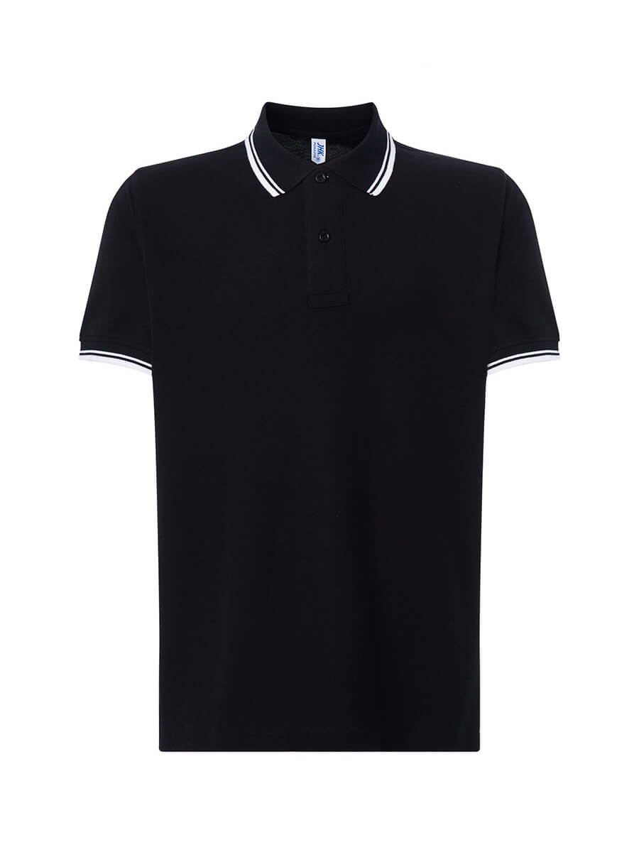 PORA210CTR - POLO UOMO MANICA CORTA REGULAR CONTRAST