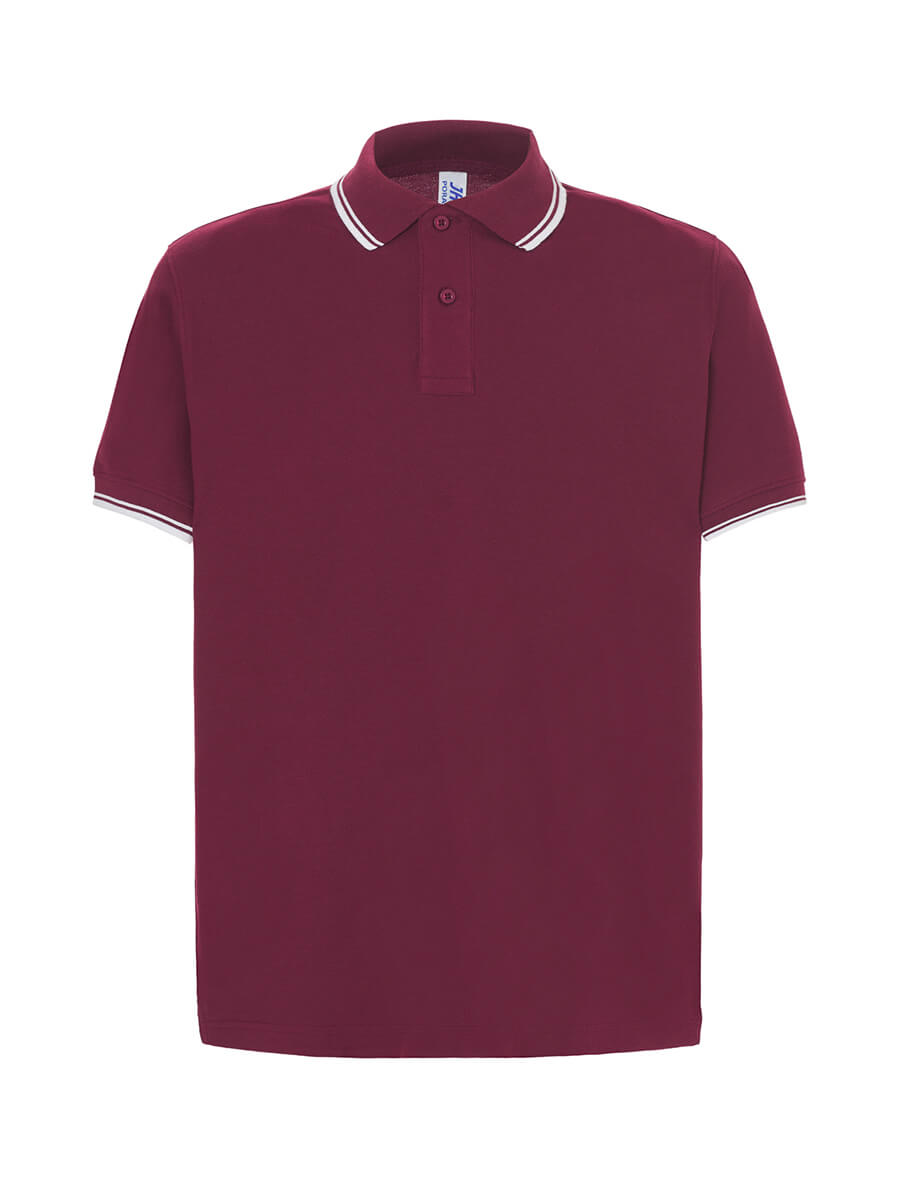 PORA210CTR - POLO UOMO MANICA CORTA REGULAR CONTRAST