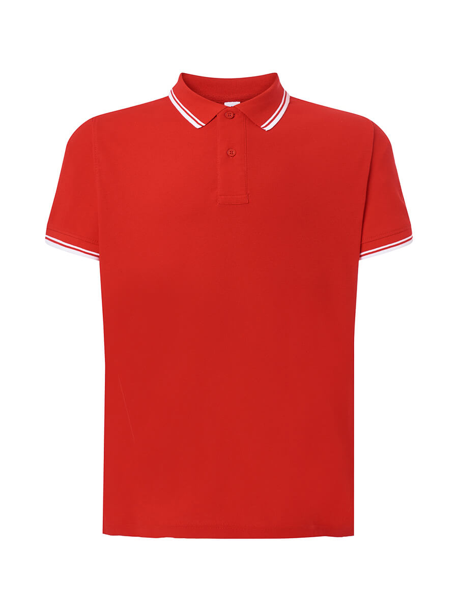 PORA210CTR - POLO UOMO MANICA CORTA REGULAR CONTRAST