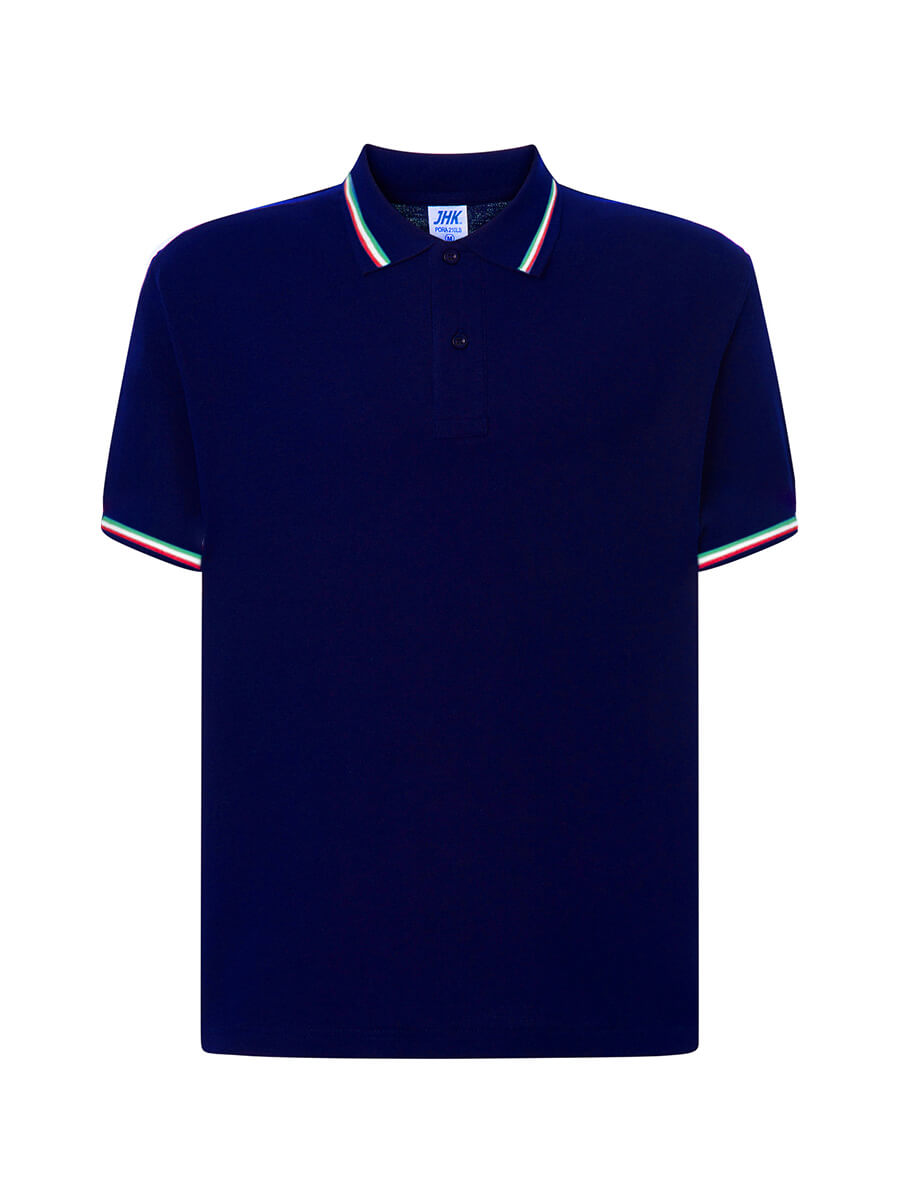 PORA210ITA - POLO UOMO MANICA CORTA REGULAR ITALIA