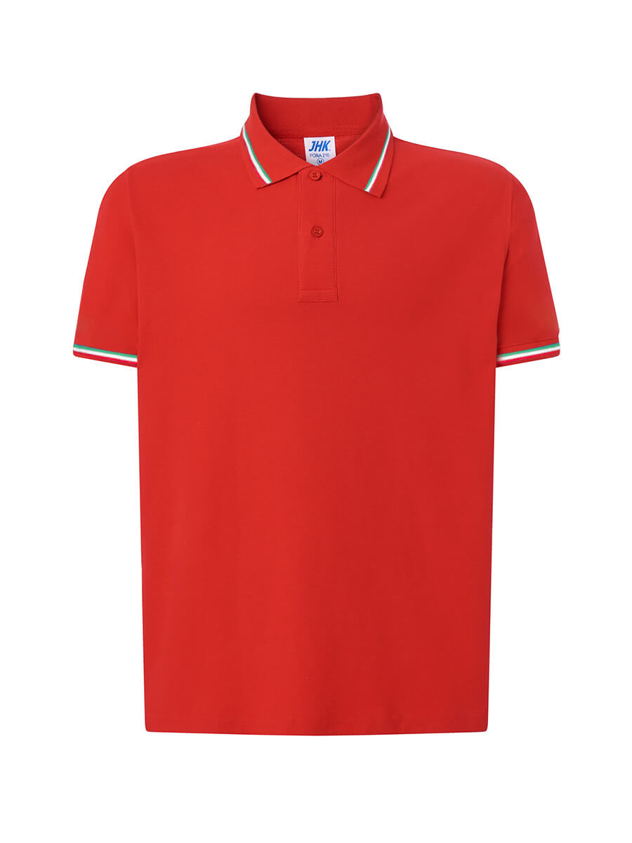 PORA210ITA - POLO UOMO MANICA CORTA REGULAR ITALIA