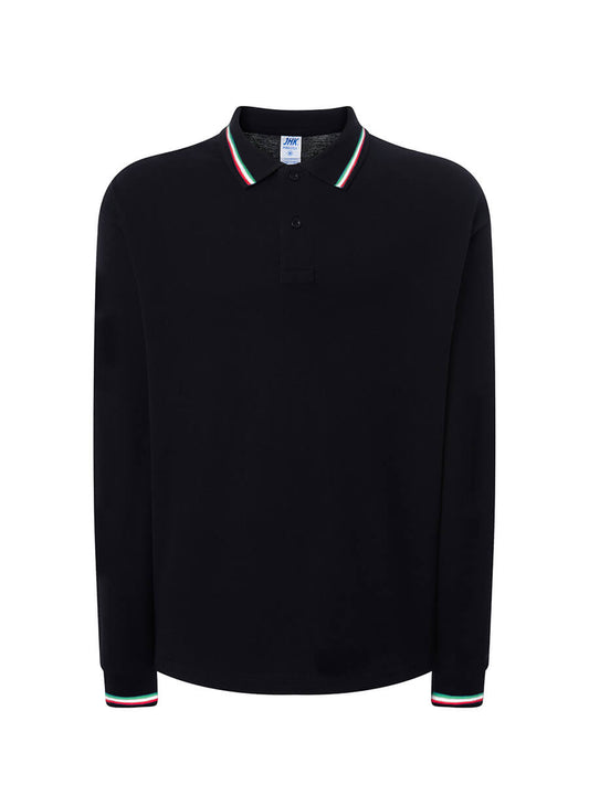PORA210LSITA - POLO UOMO MANICA LUNGA REGULAR ITALIA