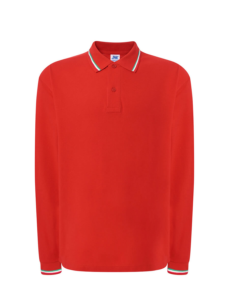 PORA210LSITA - POLO UOMO MANICA LUNGA REGULAR ITALIA