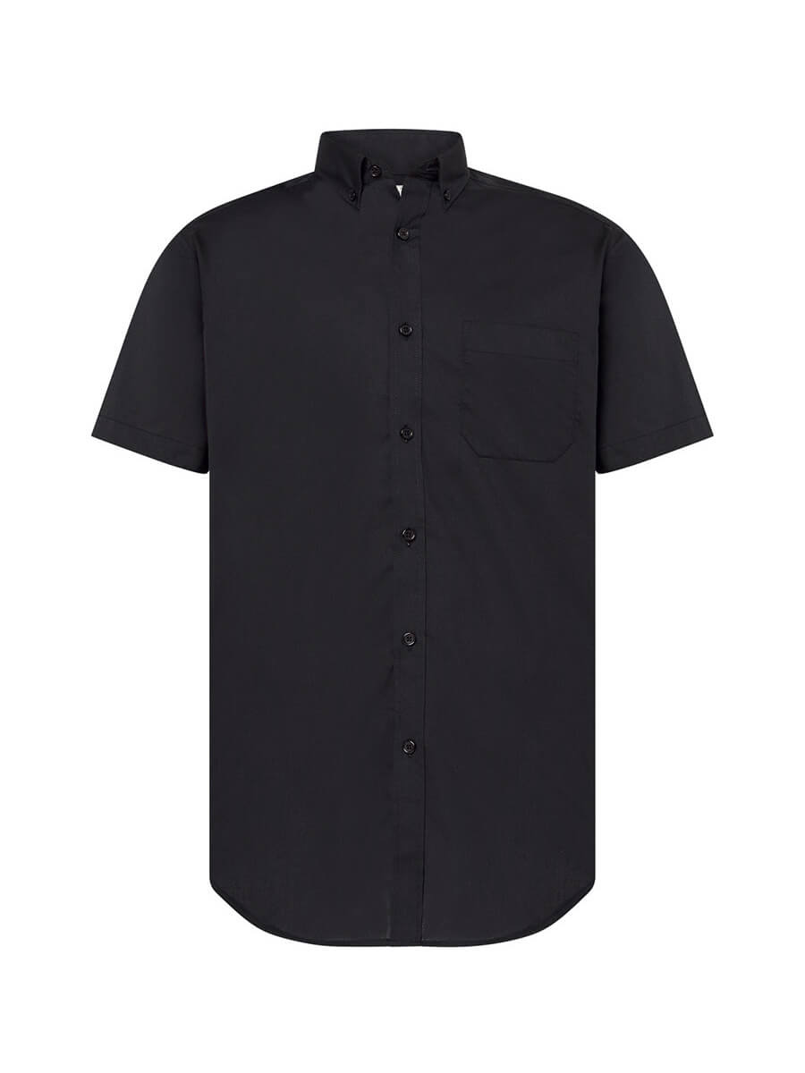 SHAPOPSS - CAMICIA UOMO MANICA CORTA POPELINE