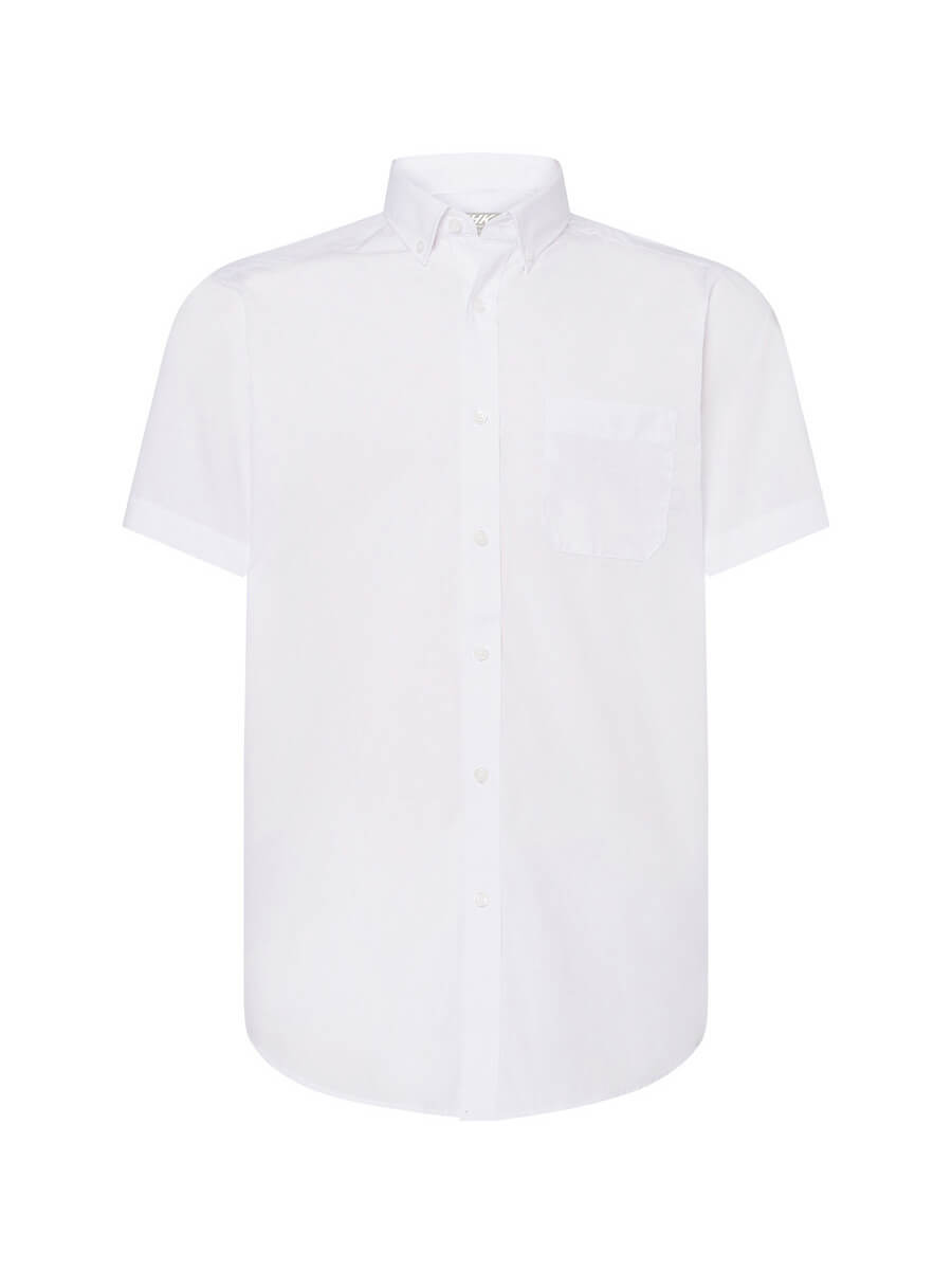 SHAPOPSS - CAMICIA UOMO MANICA CORTA POPELINE
