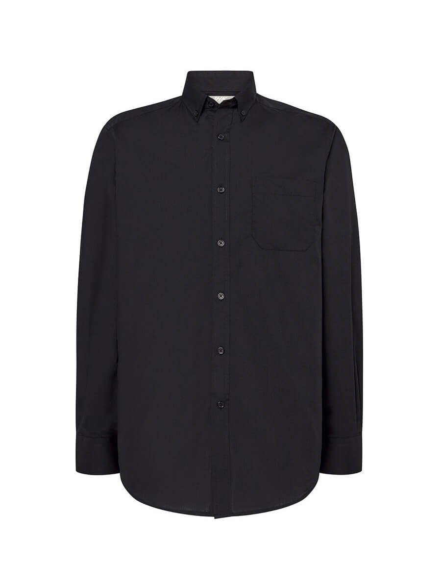 SHAPOP - CAMICIA UOMO MANICA LUNGA POPELINE