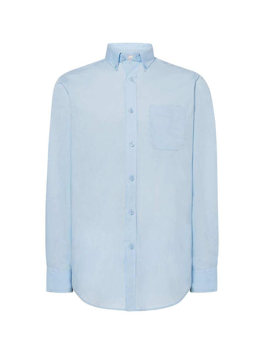 SHAPOP - CAMICIA UOMO MANICA LUNGA POPELINE