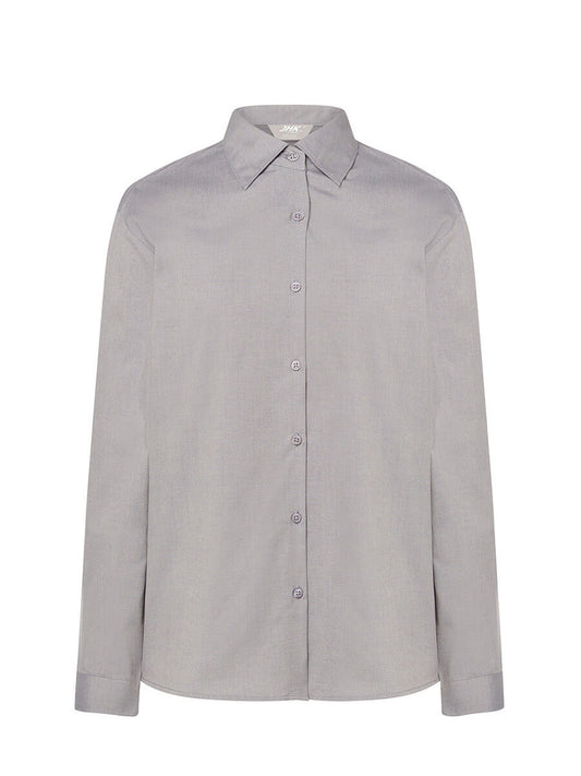 SHLOXF - CAMICIA DONNA MANICA LUNGA OXFORD
