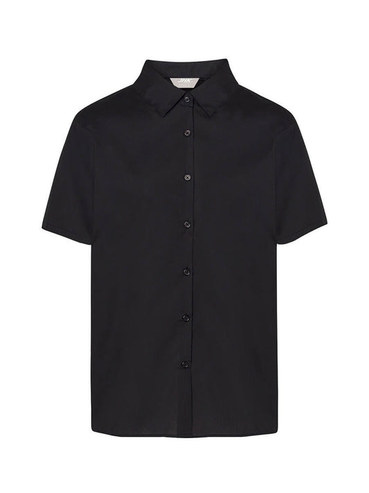 SHLPOPSS - CAMICIA DONNA MANICA CORTA POPELINE