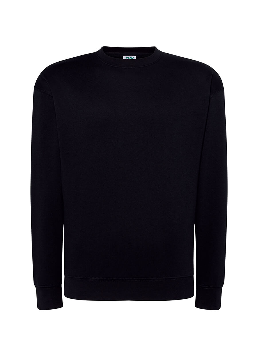 SWCR240 - FELPA UOMO GIROCOLLO LEGGERA FRENCH TERRY