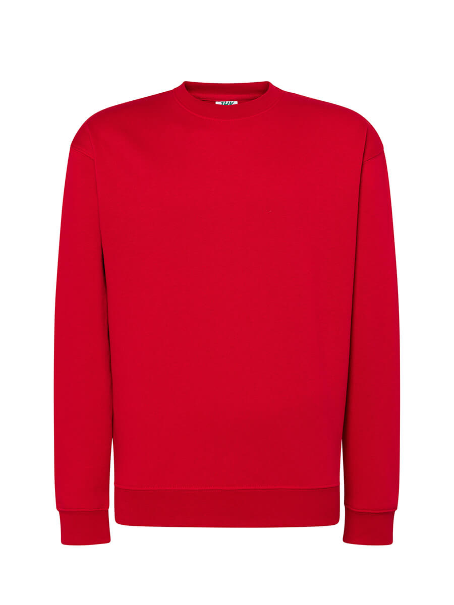SWCR240 - FELPA UOMO GIROCOLLO LEGGERA FRENCH TERRY