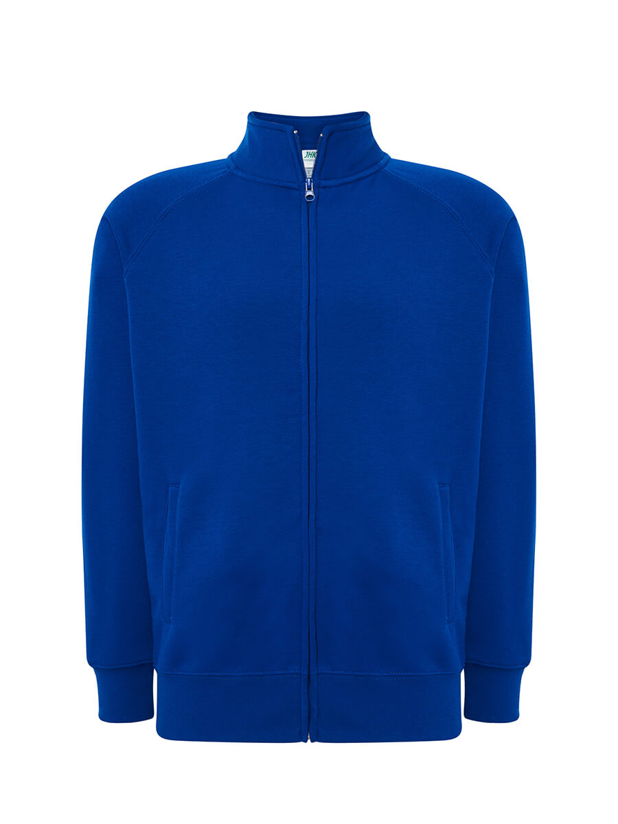 SWFUZIP240 - FELPA UNISEX ZIP INTERA LEGGERA FRENCH TERRY