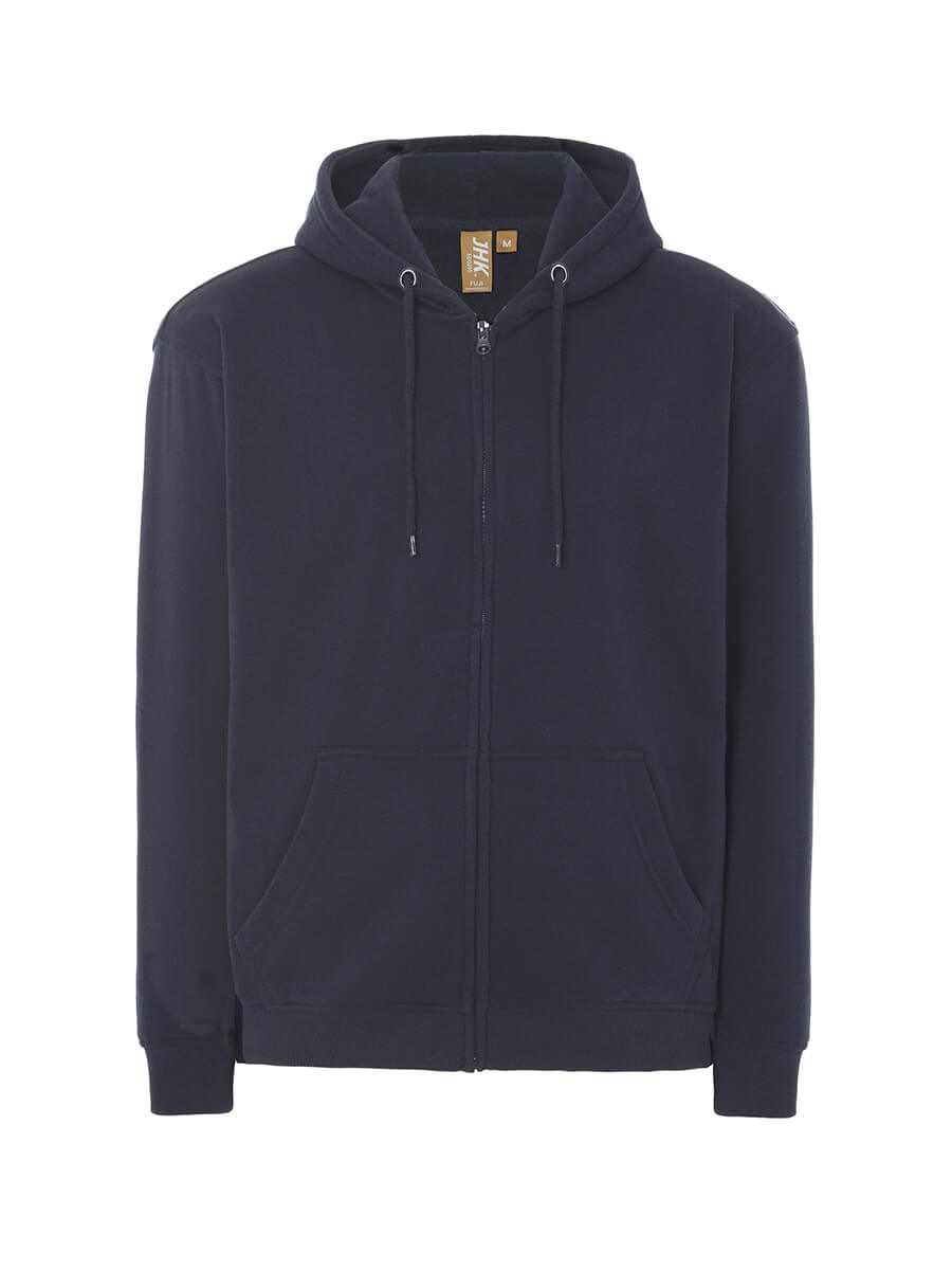 SWHOODECO - FELPA UNISEX CAPPUCCIO E ZIP ORGANIC FUJI
