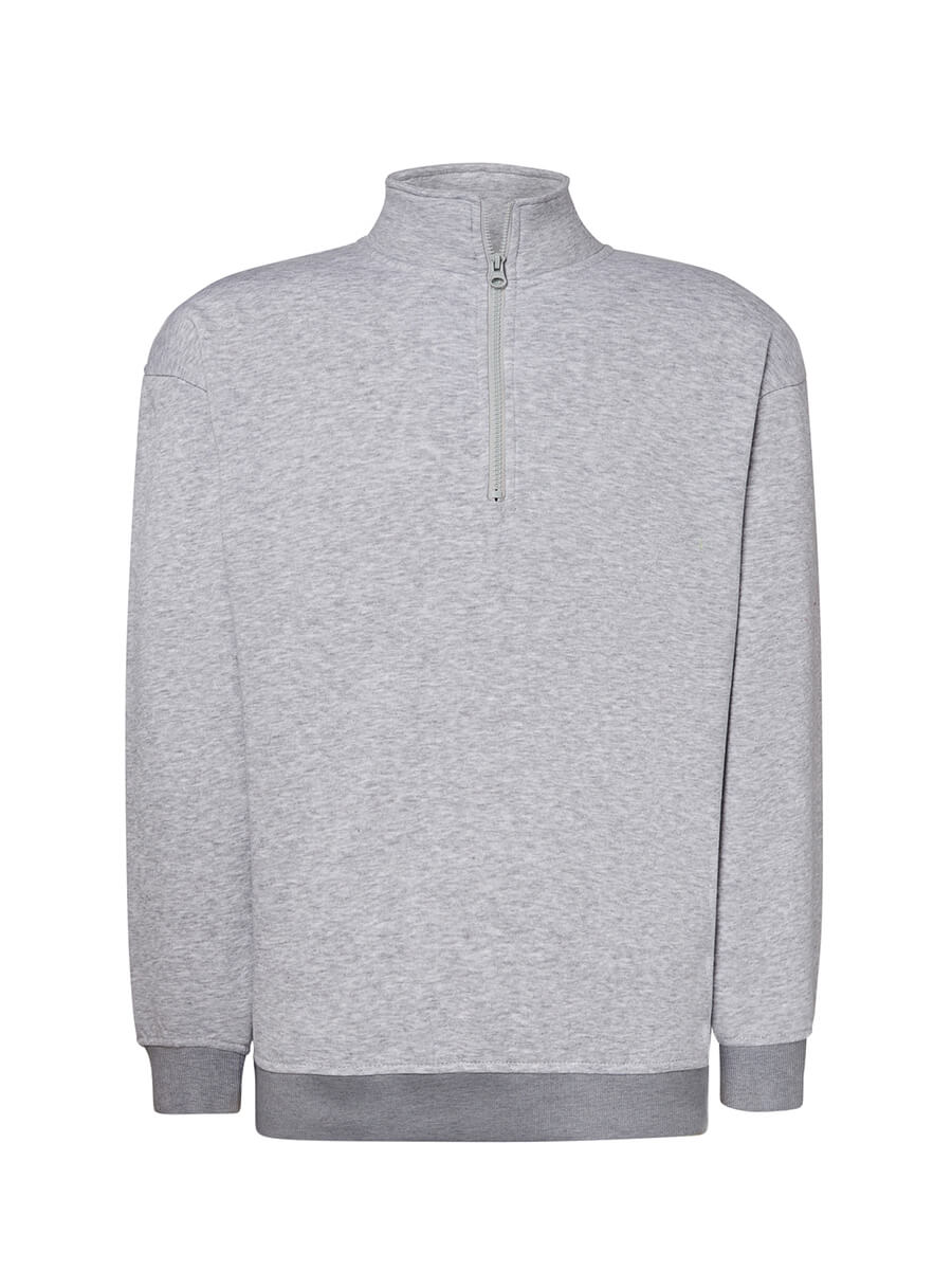 SWRAZIP - FELPA UNISEX MEZZA ZIP PREMIUM