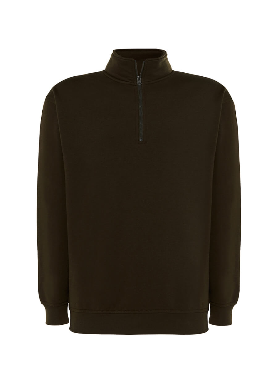 SWRAZIP - FELPA UNISEX MEZZA ZIP PREMIUM