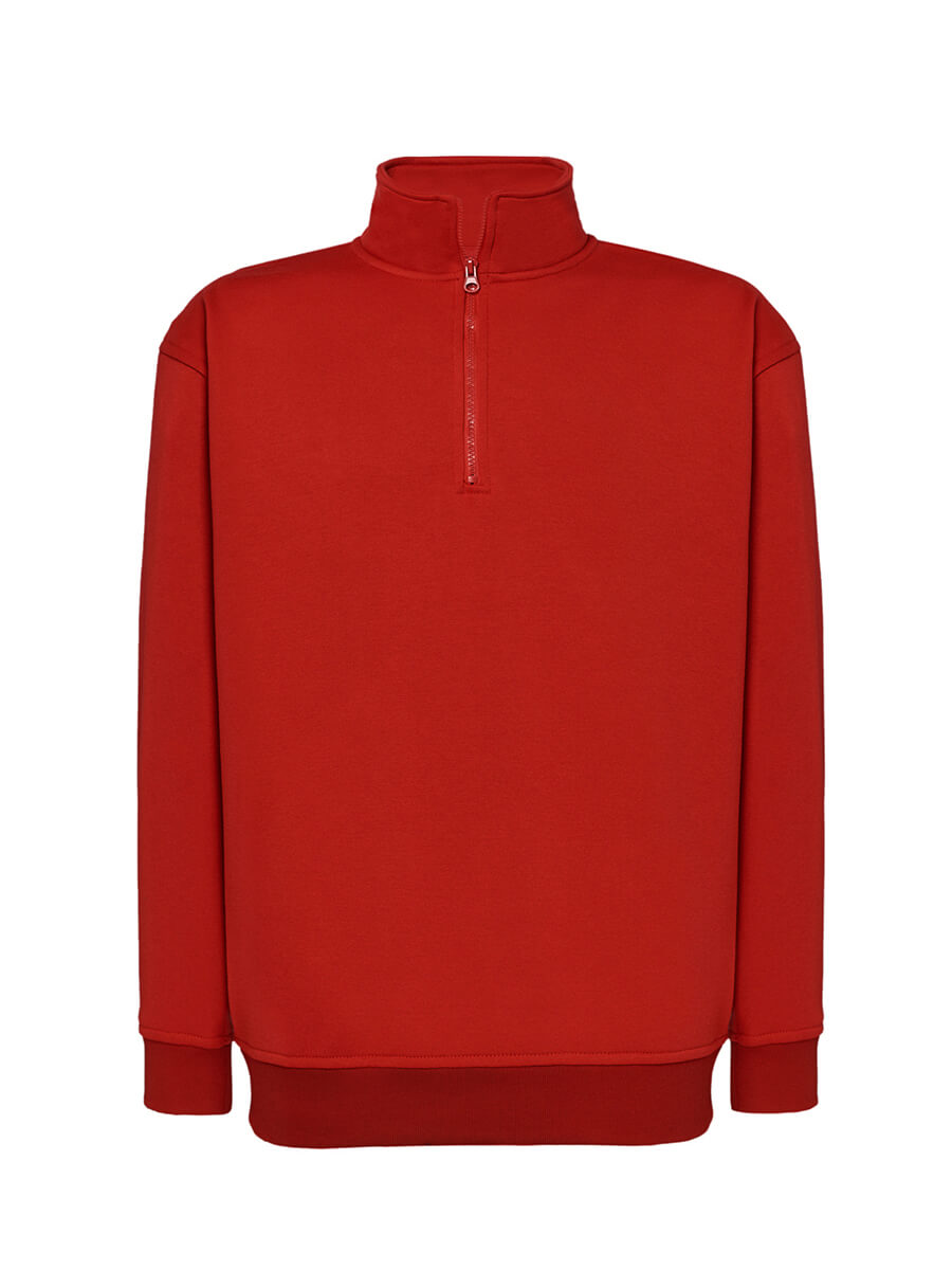 SWRAZIP - FELPA UNISEX MEZZA ZIP PREMIUM