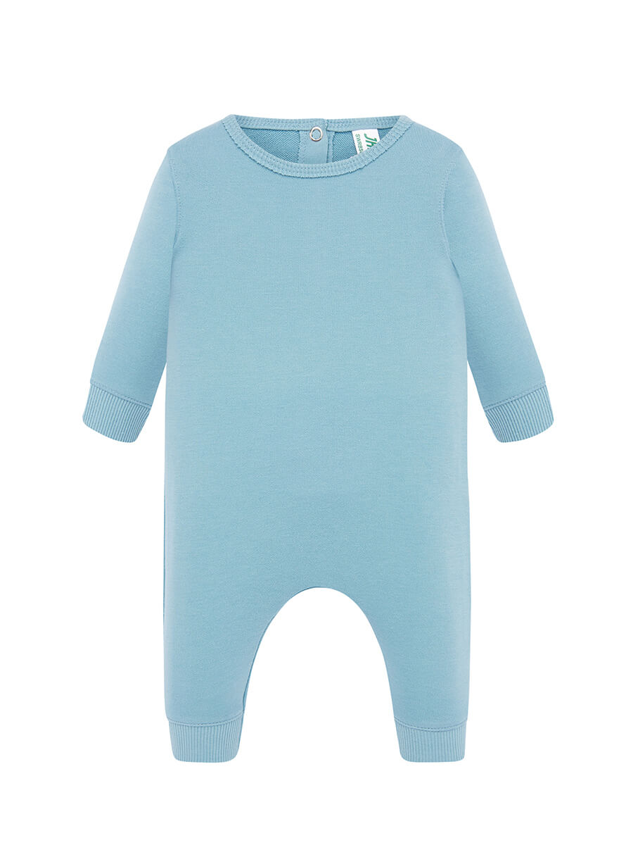 SWRBSUIT - PAGLIACCETTO BABY MANICA LUNGA FELPA LEGGERA FRENCH TERRY