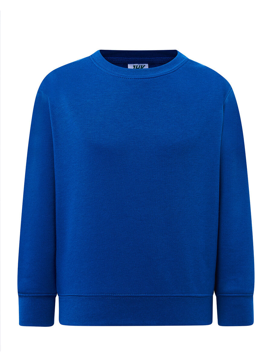SWRK240 - FELPA BAMBINO GIROCOLLO LEGGERA FRENCH TERRY