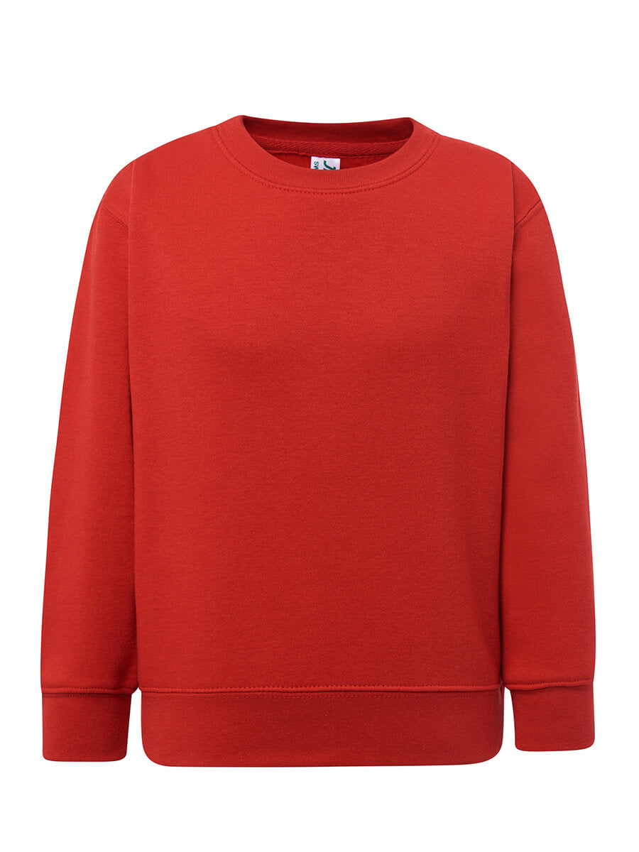 SWRK240 - FELPA BAMBINO GIROCOLLO LEGGERA FRENCH TERRY