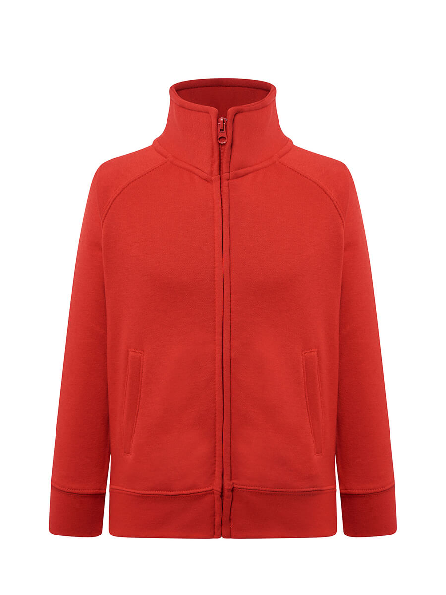 SWRKFUZIP - FELPA BAMBINO ZIP INTERA PREMIUM
