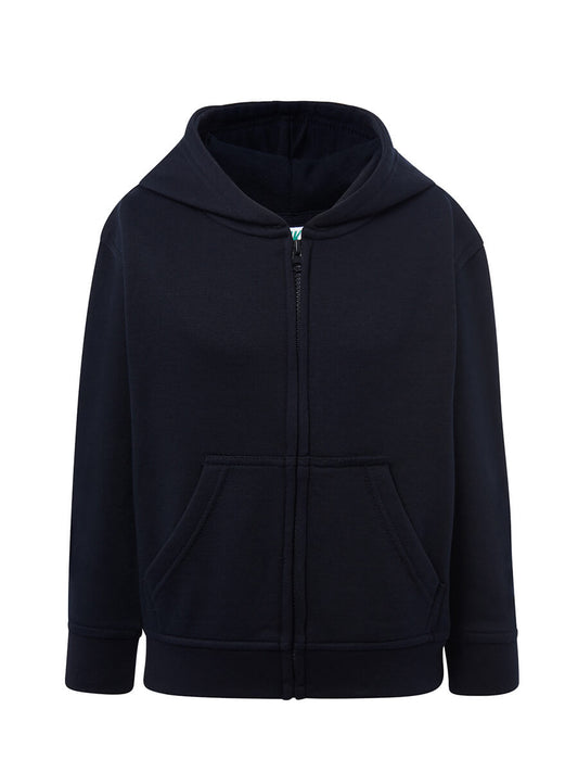 SWRKHOOD240 - FELPA BAMBINO CAPPUCCIO E ZIP LEGGERA FRENCH TERRY