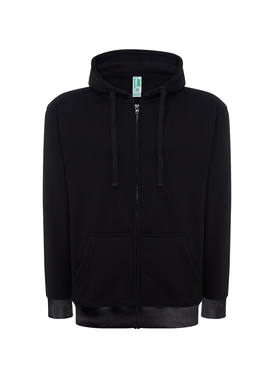 SWUAHOOD - FELPA UNISEX CAPPUCCIO E ZIP PREMIUM
