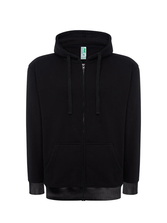 SWUAHOOD - FELPA UNISEX CAPPUCCIO E ZIP PREMIUM