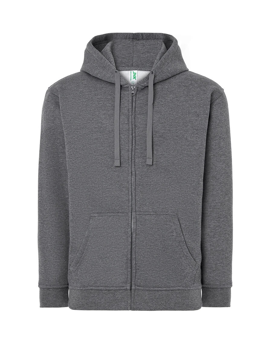 SWUAHOOD - FELPA UNISEX CAPPUCCIO E ZIP PREMIUM