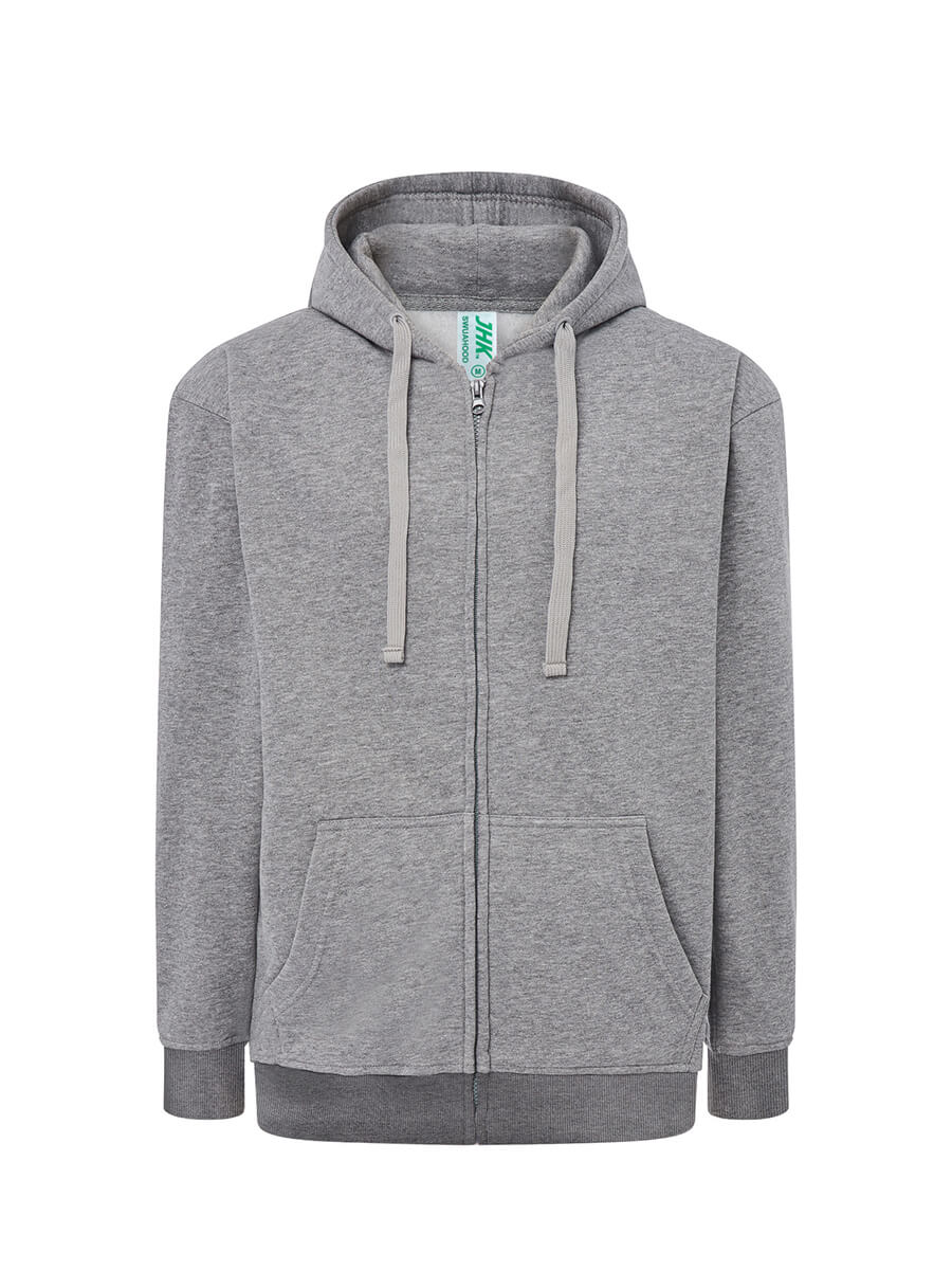 SWUAHOOD - FELPA UNISEX CAPPUCCIO E ZIP PREMIUM