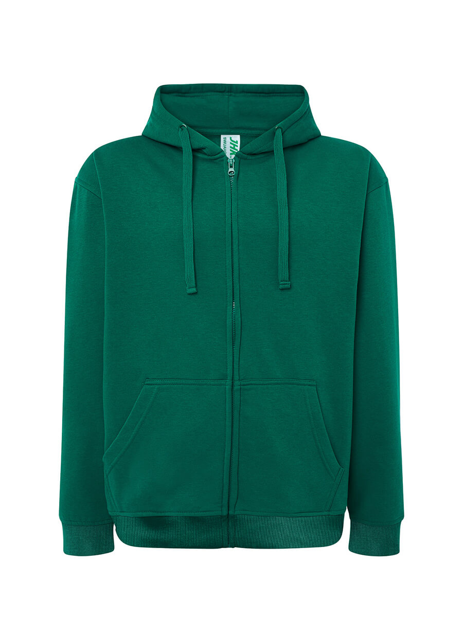 SWUAHOOD - FELPA UNISEX CAPPUCCIO E ZIP PREMIUM