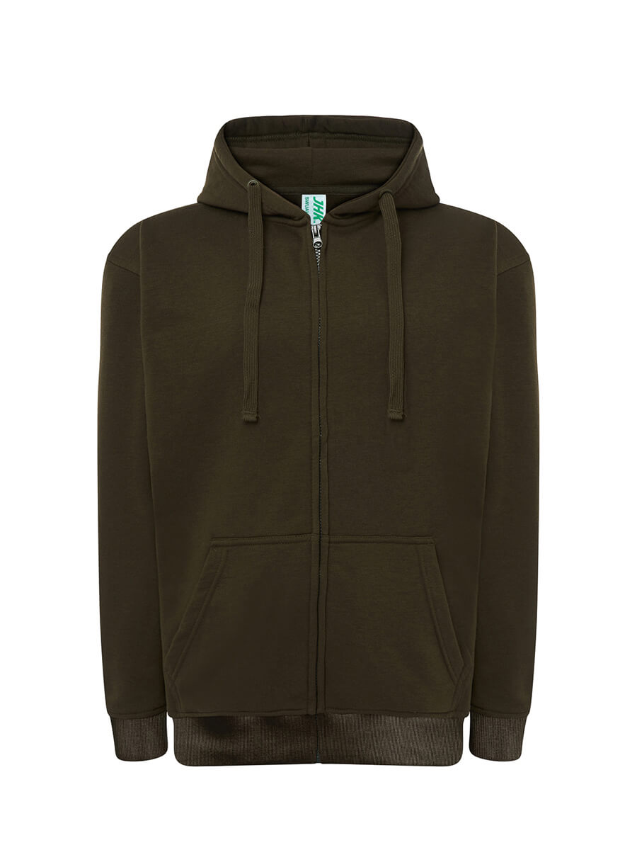 SWUAHOOD - FELPA UNISEX CAPPUCCIO E ZIP PREMIUM