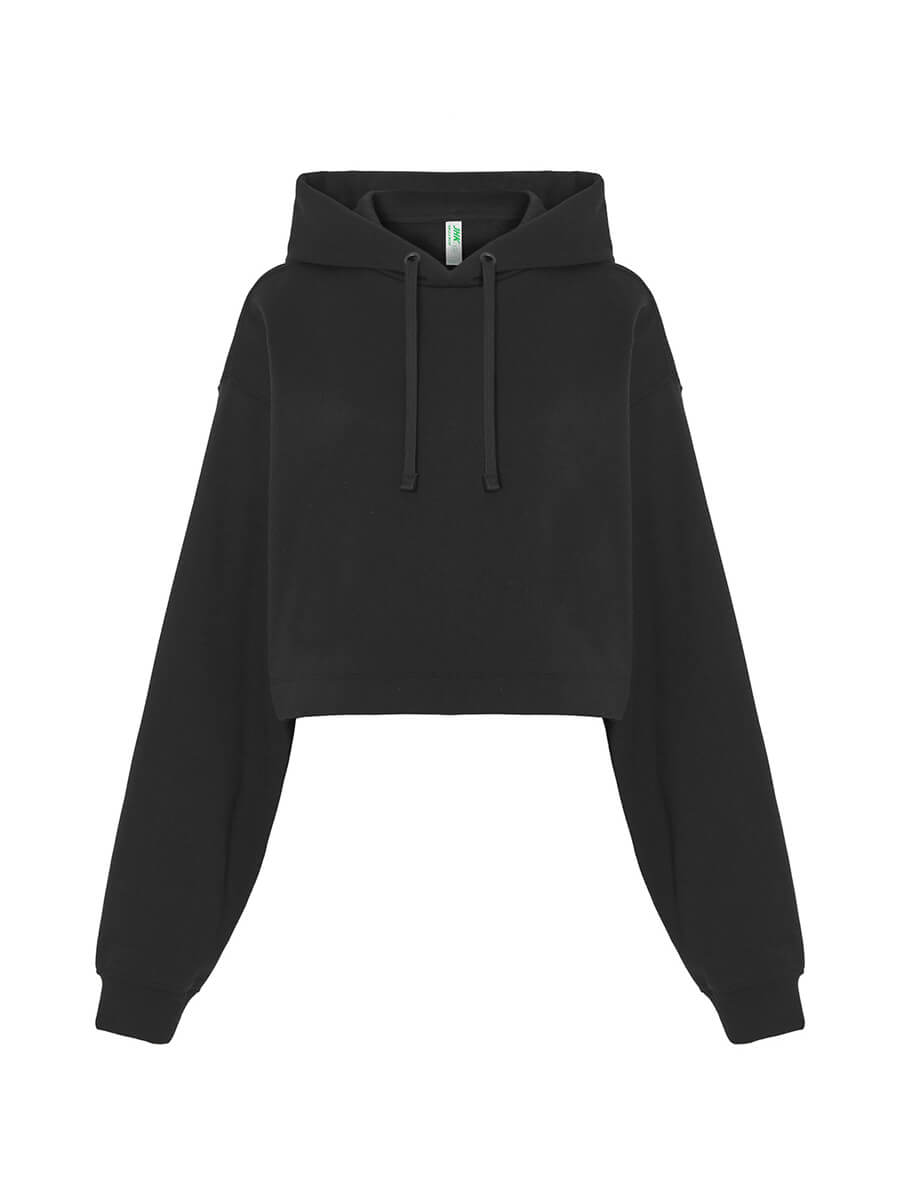 SWULCROP - FELPA DONNA CAPPUCCIO REGULAR CROPPED