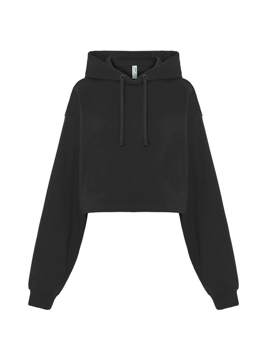 SWULCROP - FELPA DONNA CAPPUCCIO REGULAR CROPPED